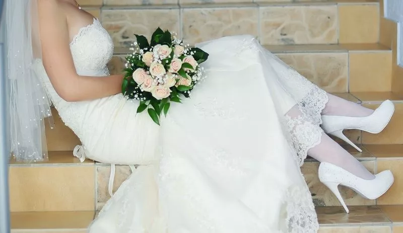 Свадебное платье ЦВЕТА ШАМПАНСКОГО 3